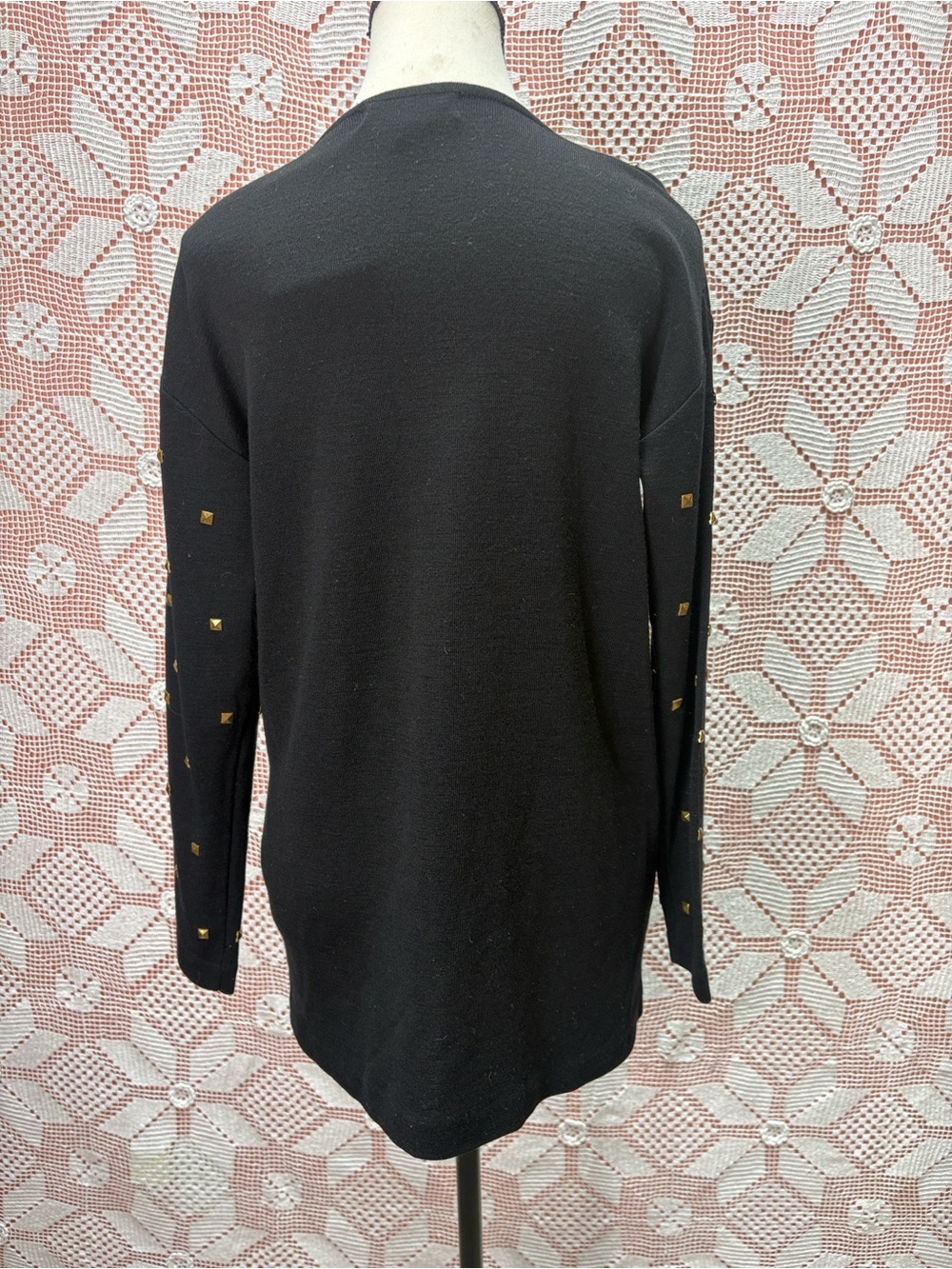 Vintage Outlander Studded Sweater Sz Sm-M - Picture 6 of 9